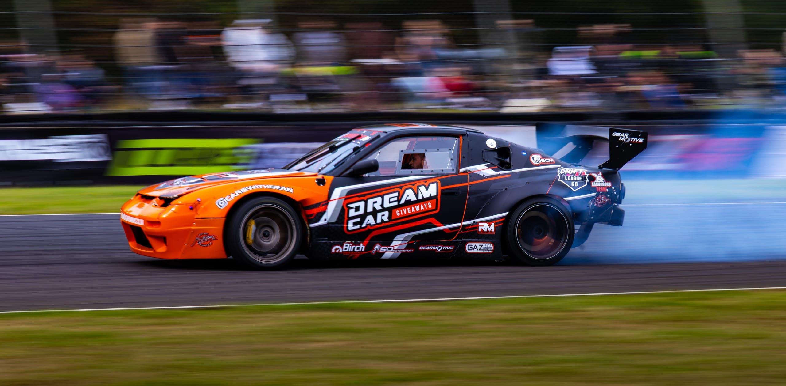 Stefan Stefanov drifting at AdamLZ World Tour 2026