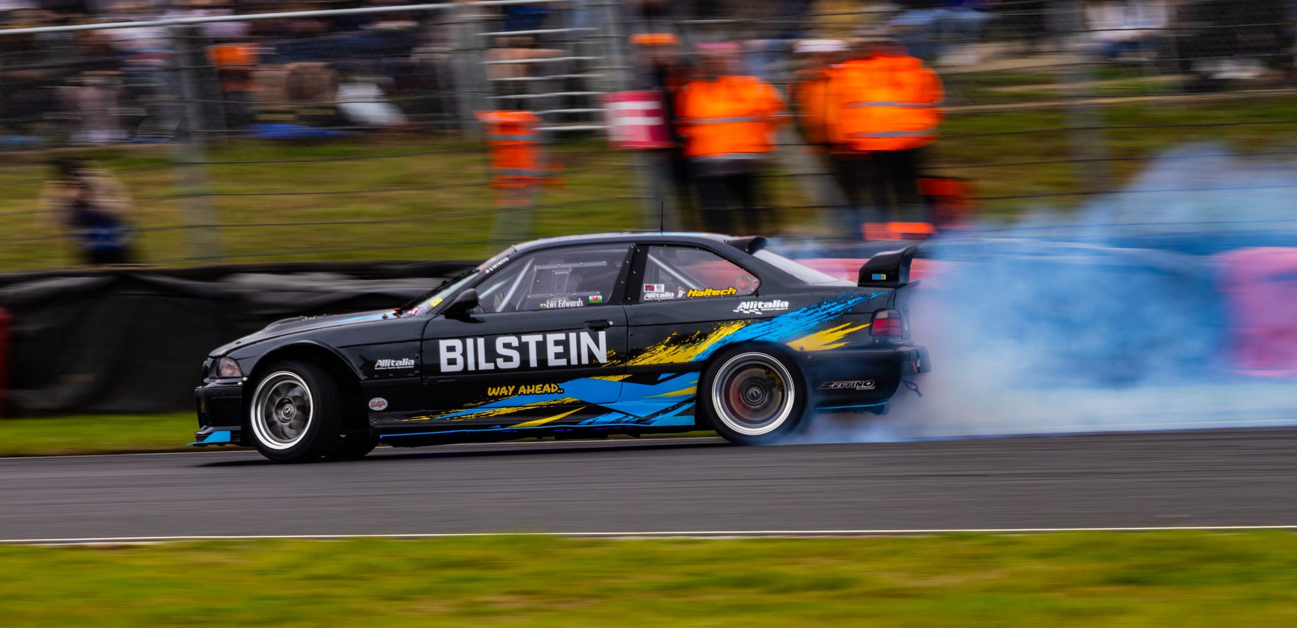 Bilstein BMW drifting at AdamLZ World Tour 2026