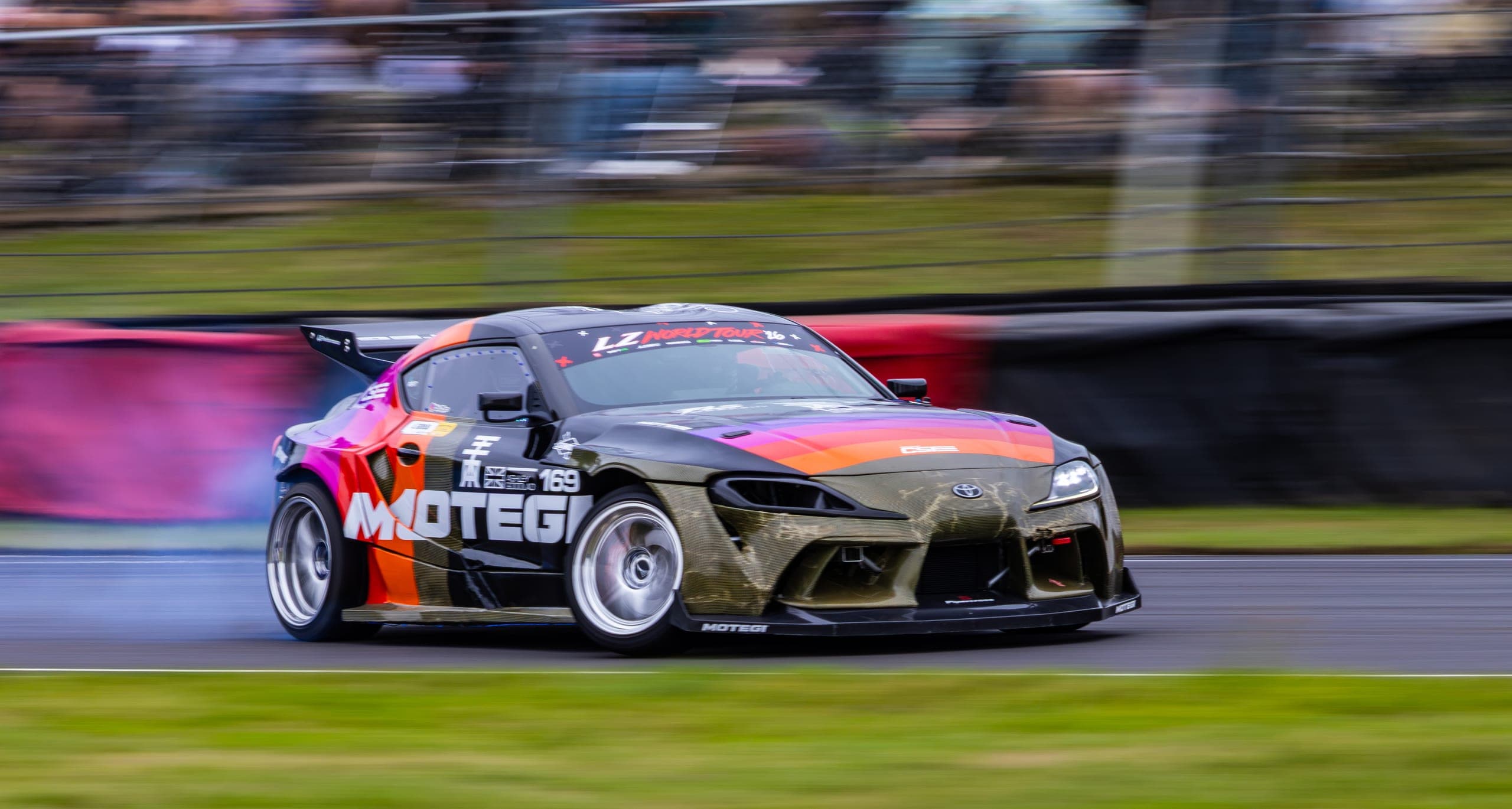 Ashley HG Supra drifting at AdamLZ World Tour 2026