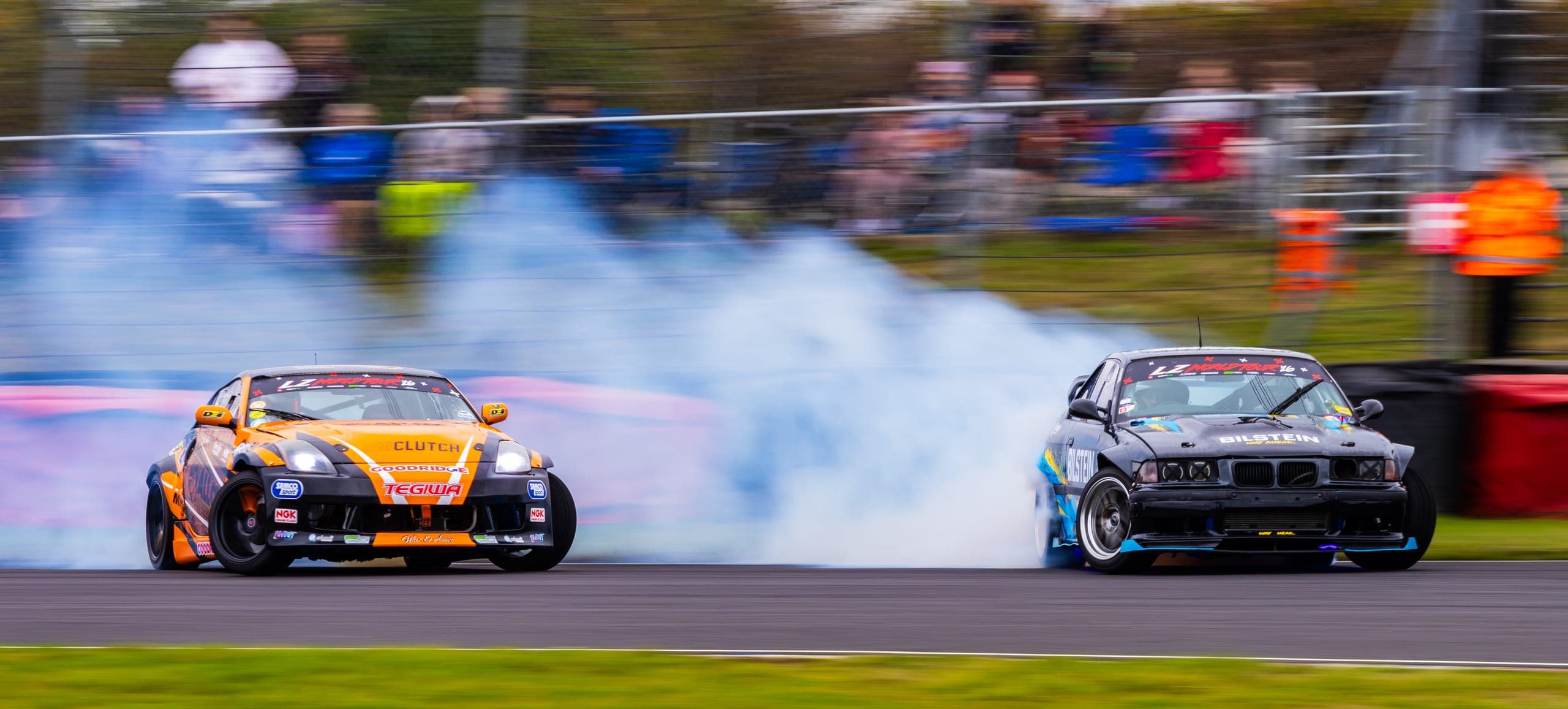BizzDrift drifting at AdamLZ World Tour 2026